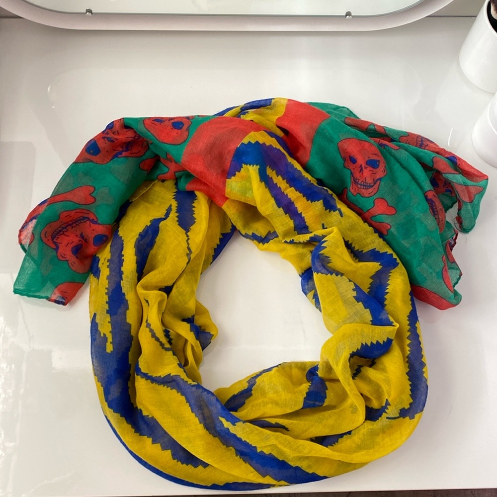 D&y fashion scarf, multi color